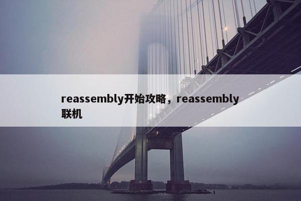 reassembly开始攻略，reassembly联机