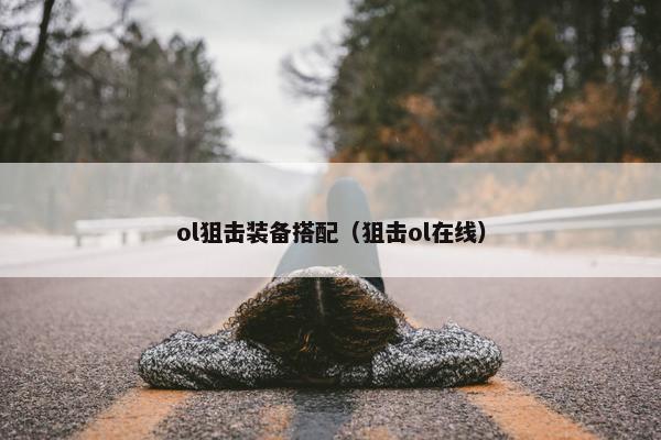 ol狙击装备搭配（狙击ol在线）