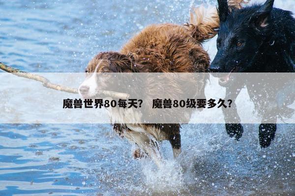 魔兽世界80每天？ 魔兽80级要多久？