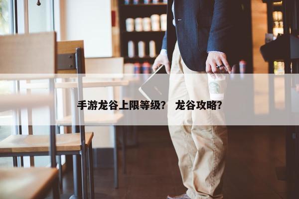手游龙谷上限等级？ 龙谷攻略？