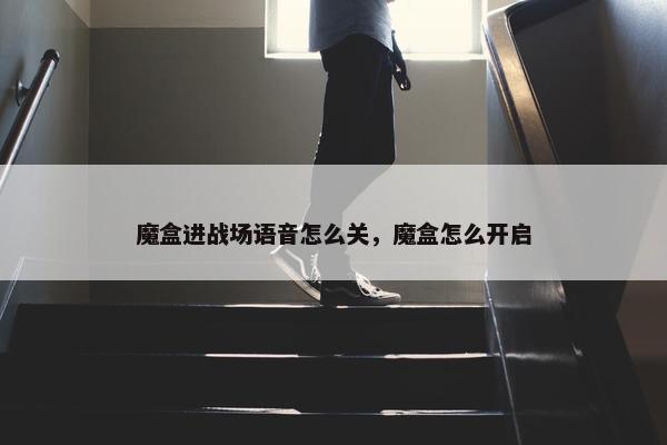 魔盒进战场语音怎么关，魔盒怎么开启